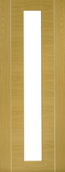 Forli Style Glazed Internal Oak Door (seconds) - Clearance